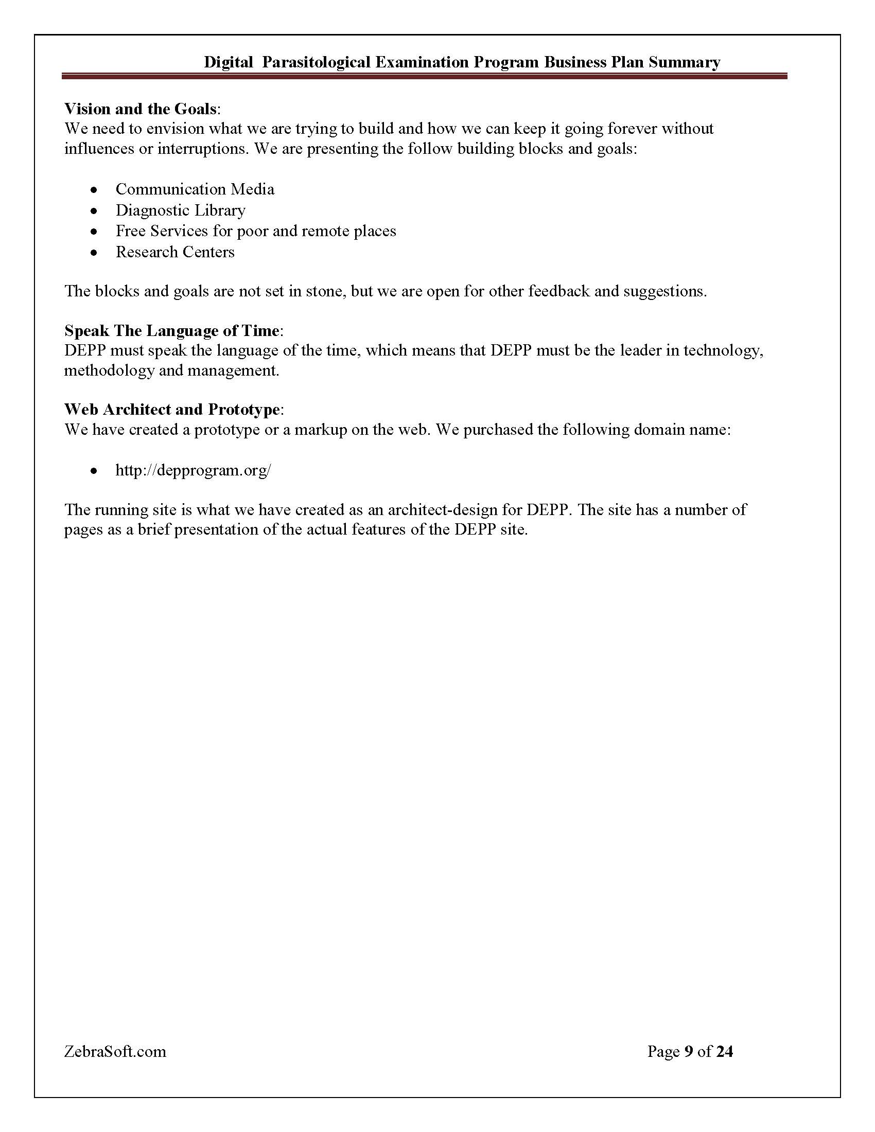 Business Plan 9