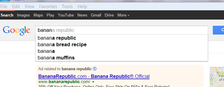  Google Banana Search
