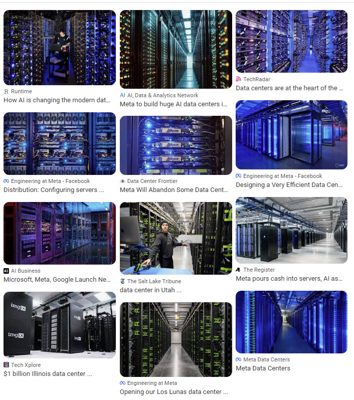 AI Data Centers Server's Racks