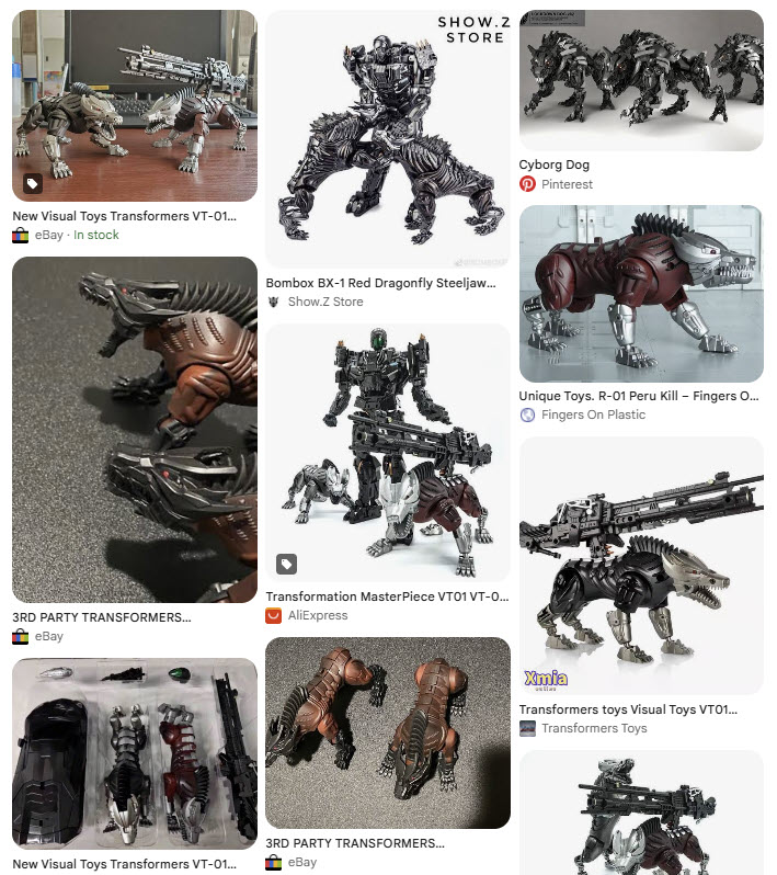 Transformers Toys dogs Image